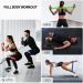 Amonax Resistance Bands Set for Full Body Workout | Home Gym Bands for Legs, Glutes, Arms | Yoga, Pilates, Therapy | Mini Loop Bands | Green, Blue, Red, Black - One Size - Buy Online on GoSupps.com