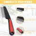 Tomtary Flea Comb Stainless Steel Fine Teeth Flea Comb Safe and Effective Dog Hair Comb Grooming Tool Comb for Cat Dog Removes Flea Lice Larvae Tangled Hair - Buy Online on GoSupps.com