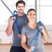 Trigger Point Massager - Back Neck & Shoulder Self Massager for Myofascial Release | Foot Massager Gift for Men & Women (Blue) - Buy Online on GoSupps.com