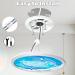 Wholede LED Ceiling Lamp - 24W Round Moon Motif 3000-6500K Ultra Thin with Remote Control for Children's Room & Living Room - 29.5cm - Buy Online on GoSupps.com