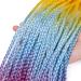 Bun Hair Pieces for Women 24 Inch Braided Ponytail Multicolor Braid Extensions Rainbow Braided Hair Extensions Synthetic Wigs with Elastic Bands Messy Bun Hair Piece (Color : 1B-530 Size : 24inch) - Buy Online on GoSupps.com