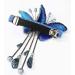 amangul Beautiful Blue for Butterfly Spring Clip Hairpin Hair Clips Hair Barrette onytail Hair Clip for Friend Birthday - Buy Online on GoSupps.com