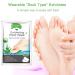 ALIVER Exfoliating Foot Peel Mask - Dead Skin Callus Remover with Aloe Vera (Pack of 3) - Buy Online on GoSupps.com