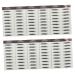 Beavorty 20 Pcs Imitation Eco Eyebrow Sticker Stickers Eyebrows for Women Fake Eyebrows Eyebrow Lines 3d 1 count (Pack of 1) Blackx2pcs