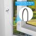 eSynic 4pcs Window Safety Restrictors with Keys - White UPVC Window Security Locks for Child Safety - Ideal for Home and Public Use - Buy Online on GoSupps.com