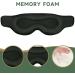 Rilextec 3D Contoured Sleep Mask for Women and Men - Adjustable Strap Blindfold for Sleeping and Travel - Buy Online on GoSupps.com