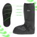 JZSSXLW Rain Snow Waterproof Shoe Covers - XX-Large Black - Unisex Motorcycle Boots - Buy Online on GoSupps.com