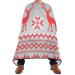 Waterproof Barber Cape -Geometric Reindeer Cheetah Haircut Bib for Men Unisex Hair Cutting Cape(8rp1a)