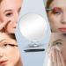 30X Handheld Magnifying Mirror 6inch Makeup Mirror with 30X Magnification Compact Makeup Magnifying Mirror Round Magnified Mirror 30X Travel Magnification Mirror 3 Suction Cup and Adjustable Stand White 30X - Buy Online on GoSupps.com