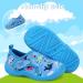 FANTURE Toddler Water Shoes - Dinosaur L.Blue - Aqua Sneakers for Boys and Girls - Buy Online on GoSupps.com