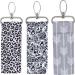  Wudaizhi 3pcs Lip Balm Bag Chapstick Bag Keyring Colourful Print Redistick Bag with Buckle for Women - Buy Online on GoSupps.com
