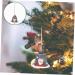 Shop Wrought Iron Abaodam Bell Pendants - Funny Metal Christmas Tree Ornaments | 7x7cm Multi-Color Hanging Bells - Buy Online on GoSupps.com