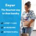 Enyur Laundry Detergent Sheets - 400 Loads (200 Sheets) | Plant-Based Formula for Sensitive Skin | Eco-Friendly & Hypoallergenic | 2-Pack, 200 Count - Buy Online on GoSupps.com