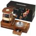 Cigar Humidors and Ashtray Set Cigar Case with Jar Tray Humidor Cigar Box with Hygrometer Can Hold 14-18 Cigars Cutter Drawer and Slot Ideal Cigar Accessories for Home Office and Outdoor Use