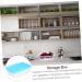 DEARMAMY 1 Set 6 Pcs Fresh Storage Lunch Box Vegetable Container Vegetable Storage Organizer Simple Fruit Box - Buy Online on GoSupps.com