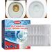 12PCS Toilet Bowl Cleaner Toilet Cleaning Active Tablets Toilet Cleaner Tablets Toilet Descaler Heavy Duty Toilet Limescale Remover Fizzy Foam Toilet Cleaner Bleach Blocks for Toilet Cistern