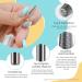 24mm Super Long 5-in-1 Nail Drill Bits | Cross Tapered Carbide | 3/32 Two-Way Rotate | Electric File Tool for Acrylic & Gel Nails | Premium Manicure Accessories (XF - Buy Online on GoSupps.com