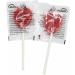 Heart Lollipops/Lolly mixed PACK OF 50. Cherry (25) & blue raspberry (25) Ideal for Party Favours Party bag Weddings baby shower Birthdays Anniversary and Valentines decorations - Buy Online on GoSupps.com