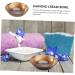 Doitool 3-Pack Handmade Unbreakable Shaving Bowls | Traditional Razor Foam Shells - Natural Shaving Cup 7.5x7.5cm - Buy Online on GoSupps.com