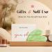 Rena Chris Gua Sha Facial Tools - Natural Jade Stone Massage for Jawline Sculpting & Puffiness Reduction | Mint Green Skin-Care Tool - Buy Online on GoSupps.com