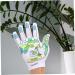 SOLUSTRE Reflexology 1 Pair Acupressure Printed Gloves Schematic Diagram Spandex Hydrating Spa Gloves - Buy Online on GoSupps.com