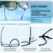 OCCI CHIARI Wide Frame Reading Glasses for Men - Stylish Black Readers (1.0 to 6.0) - 1.75 Magnification - International Shipping Available - Buy Online on GoSupps.com