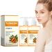 NACGYUDP Set of 2 turmeric and vitamin C body lotions - Moisturizing brightening and firming for face and body smooths skin nourishing cream for dry skin