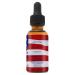 Stars and Stripes Beard Oil - 1oz Premium Quality for Strong Healthy Beards | International Shipping Available - Buy Online on GoSupps.com