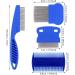 cobee Cat Dog Flea Comb Pet Tear Stain Remover Comb Set Pet Dog Cat Grooming Comb (5 Pieces) - Buy Online on GoSupps.com