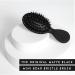 Everlong Hair Mini Boar Bristle Brush - Adds Shine, Promotes Growth, Scalp Massage, Detangling - Safe for All Hair Types - Extensions & Wigs - Matte Black Handle - Buy Online on GoSupps.com