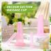 Threlaco 4 Pcs Face Cupping Set Facial Cupping Set for Face and Eye Massage Silicone Massage Vacuum Anti Aging Beauty Tool Facial Care(Pink) - Buy Online on GoSupps.com