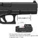 VOTATU H3L-GC Green Pistol Laser Sight | Ultra Low Profile Circle Dot Laser | Strobe Mode | USB Rechargeable - Buy Online on GoSupps.com