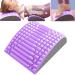 Yeah boom neck and backers lumbar vertebrae support Eva back extensor and neck extension Neck & Back Stretcher Massage pillows Reduce spine back pain relief lordring purple