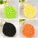 Body Shower Sea Sponge - Soft Exfoliator Spa Scrubber Ball (Orange) for Ultimate Bath Cleaning | International Shipping Available - Buy Online on GoSupps.com