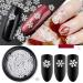 Lurrose 2 Boxes nail stickers nail art sticker nail sequins nail art decoration 3D Nail Art phone sequins flat backs christmas nail art decor metal nail applique confetti crafts girl - Buy Online on GoSupps.com