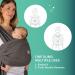 KOALA BABYCARE Baby Sling Carrier Stretchy Baby Wrap Carrier - Grey - Buy Online on GoSupps.com