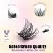 Veleasha DIY Lash Extension Kit - 120PCS D Curl Clusters Waterproof Bond & Seal Soft Eyelash Extensions Kit for At-Home Use (B10 8-16MM - Buy Online on GoSupps.com