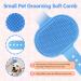 Nobleza 6-Piece Small Animal Care Set | Rabbit Care Raccoon Brush Hamster Comb & Bath Glove - Blue - Buy Online on GoSupps.com