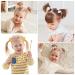 40 Pieces Baby Girls Hair Loops with Elastic Ties | Seamless Soft Ponytail Holders - Cute Hair Accessories for Kids - Buy Online on GoSupps.com
