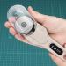 KAI 45mm Beige Rotary Cutter - Precision Cutting Tool for Crafting and Quilting - Buy Online on GoSupps.com