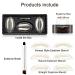 Two-tone Waterproof Eyebrow Powder with Brow Brush - Dark Brown/Light Brown - Buy Online on GoSupps.com