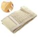 Back scrubber for bath and shower loofah sponges bath sponge back massage belt natural sponge body peeling set