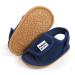 RVROVIC Baby Boys Girls Sandals Soft Sole Summer Infant Crib Shoes Lightwight Toddler Prewalker Outdoor Walking Shoes 12-18 Months 2 Dark Blue