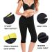 Novecasa Women's Long Sleeve Sauna Dress & Neoprene Corset - 4XL Fitness Sweat Shorts for Fat Burning - Buy Online on GoSupps.com