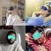 100% Silk Sleep Mask 2 Pack - Navy & Light Green - Soft Eye Cover for Sleeping - Blindfold for Women and Men - Travel Eyeshade with Elastic Strap - Buy Online on GoSupps.com