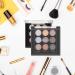 9 Color Eyeshadow Pallet - Neutral Eyeshadow Palette | Neutral Eye Shadow Pallet Highly Pigmented Makeup Accessories for Women 03# - Buy Online on GoSupps.com