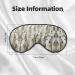 Cute Llama Print Unisex Sleeping Eye Mask - Soft Comfortable Light-Blocking Black Eye Mask for Better Sleep - Buy Online on GoSupps.com