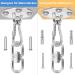 Realbrite Punching Bag Bracket - Stainless Steel Ceiling Hooks for 450kg Bags | Durable & Bomb-Resistant | 2-Piece 180 Ceiling Attachment - Buy Online on GoSupps.com
