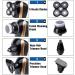 5 in 1 Rechargeable Electric Shaver for Men - 5D Floating Heads Hair Clipper Nose & Ear Trimmer Facial Cleaning Brush | International Shipping Available - Buy Online on GoSupps.com