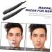 Fomiyes Men's Head Shaving Razor - 2 Pack Manual Metal Razors for a Smooth Shave | Barbershop Quality - Buy Online on GoSupps.com